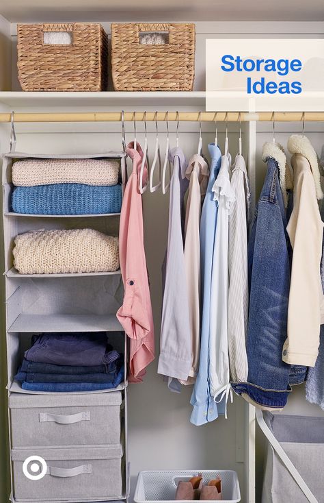 Closet Organization Ideas With Wire Racks, Target Closet Organization, Pant Storage In Closet Amazon, Wire Closet Organizers Target, Dorm Organization Hacks Storage Bins, Kids Wardrobe Organisation Baskets, Pantry Organization Ideas Shelves, Organize Closet Space, Closet Room Organizer