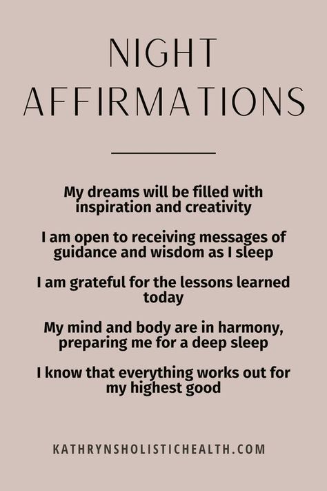 Today we are sharing before bed night affirmations for better sleep. These positive affirmations promote a positive mindset, gratitude and a better life. Soon you will be falling asleep easier than ever before. Daily Affirmations Before Bed, Positive Goodnight Affirmations, Nighttime Positive Affirmations, Daily Night Affirmations, Manifesting Before Sleep, Better Sleep Vision Board, Bedtime Gratitude Affirmations, Evening Affirmations Quotes, Good Night Affirmations Sleep