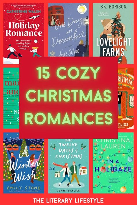 15 cozy christmas romances. Cozy Christmas Reading, Christmas Book Club Books, Spicy Christmas Romance Books, Romance Book Ideas, Christmas Reads, Christmas Romance Books, Holiday Romance Books, Cozy Mood, Door Options