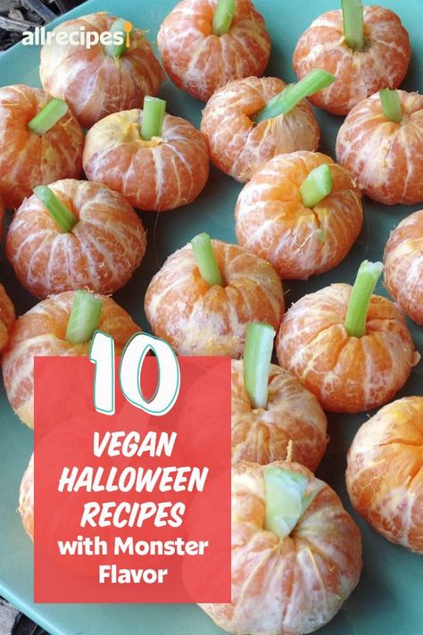 Vegan Halloween Appetizers For Party, Halloween Vegan Appetizers, Halloween Book Club Snacks, Halloween Treats Vegan, Vegan Halloween Appetizers, Vegan Halloween Snacks, Haunted Disco, Dairy Free Halloween Treats, Treats For A Crowd