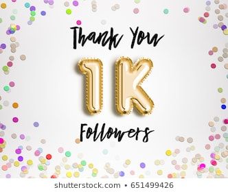 1k 1000 Followers Thank You Brilliant Stock Photo (Edit Now) 1034348245 1000 Followers Instagram, 1k Followers Background Editing, Free Followers On Instagram, Gold Number Balloons, Sewing Logo, Balloon Background, Design Studio Logo, Black Wallpaper Iphone Dark, 1000 Followers