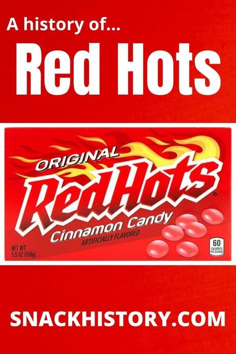 Red Hots Red Snacks, Red Hots Candy, Cinnamon Candy, Red Hots, Hot Bread, Red Candy, Red Hot, Pops Cereal Box, Baked Goods