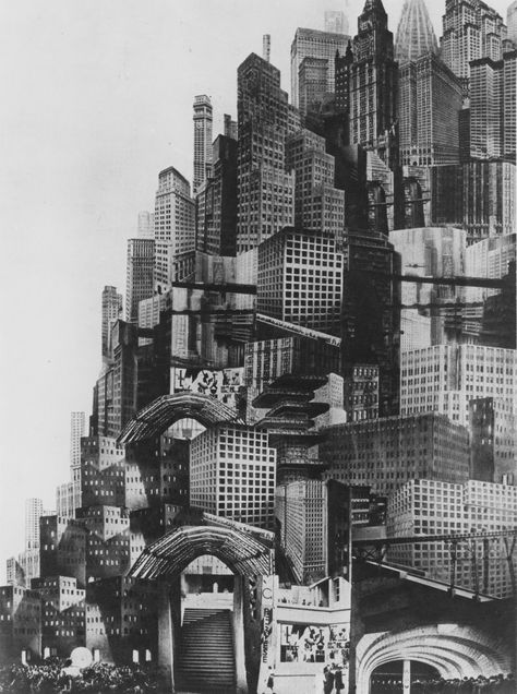 Metropolis 1927, Fritz Lang, German Expressionism, Poster Minimalist, Future City, Silent Film, Retro Futurism, White Photo, Urban Landscape