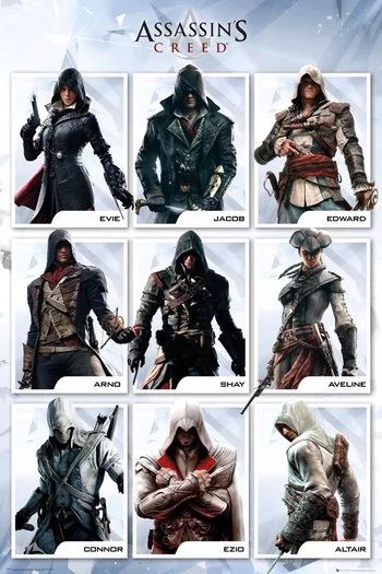 Assassin's Creed / Characters - TV Tropes Assassin's Creed Cosplay, Assassin's Creed Hidden Blade, Assasing Creed, Assassins Creed Rogue, Assassins Creed Cosplay, Assassin's Creed Black, Alex Mercer, Assassin's Creed Wallpaper, Assassin's Creed Brotherhood