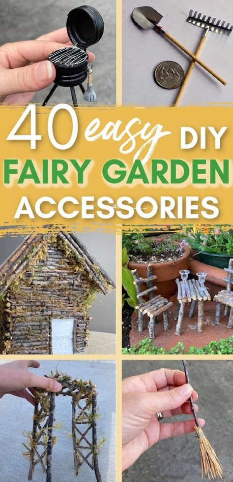 Stick Fairy, Fairy Garden Fence, Kids Fairy Garden, Fairy Garden Pots, Fairy Garden Ideas, Fairy Tree Houses, Fairy Garden Furniture, Fairy House Diy, Fairy Garden Designs