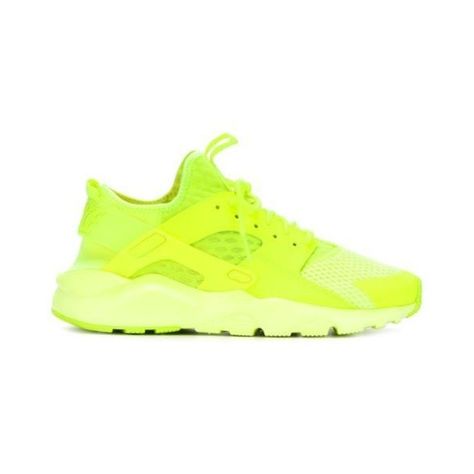 NIKE Huarache Ultra 'Breathe' Sneakers ❤ liked on Polyvore featuring shoes, sneakers, neon yellow shoes, lace up shoes, nike sneakers, laced shoes and lace up sneakers Footwear Logo, Neon Yellow Shoes, Nike Footwear, Logo Shoes, Yellow Sneakers, Round Toe Sneakers, Shoes Sneakers Nike, Nike Trainers, Round Toe Shoes