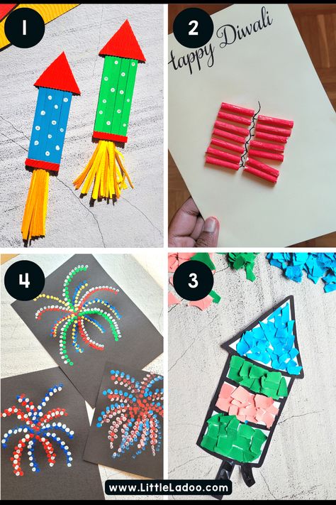 Firework Crafts for kids Fireworks Art For Toddlers, Diwali Art And Craft For Preschoolers, Diwali Crafts For Kindergarten, Diwali Art And Craft For Kids, Diwali Projects For Kids, Diwali Craft For Kindergarten, Diwali Activities For Kindergarten, Diwali Paper Craft For Kids, Diwali Activity For Preschool