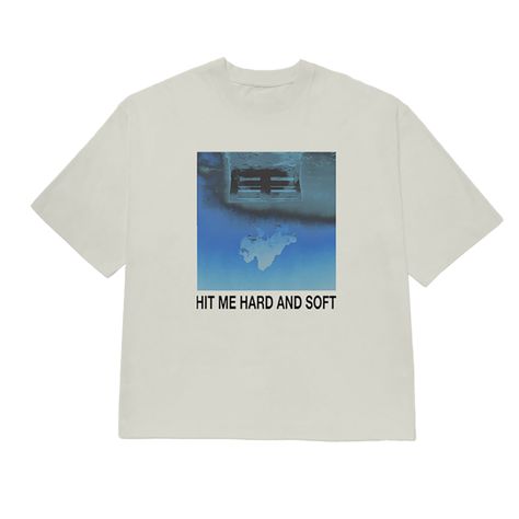 Official Billie Eilish HIT ME HARD AND SOFT Cover T-Shirt Billie Eilish Merch, Billie Eilish Outfits, Everything Is Blue, Pop Albums, Shirt Design Inspiration, Ink In Water, White Cover, Muscle T Shirts, Soft Clothes