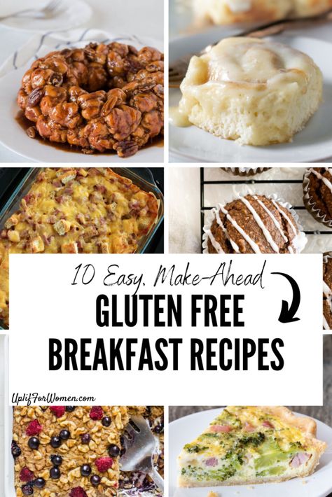 Best Gluten Free Breakfast Ideas, Easy Brunch Ideas For A Crowd Gluten Free, Gluten Free Breakfast Ideas For A Crowd, Make Ahead Gf Breakfast, Gluten Free Crock Pot Breakfast, Make Ahead Breakfast Casserole Gluten Free, Gluten Free Quick Breakfast Ideas, Gluten Free Breakfast Potluck, Gf Make Ahead Breakfast