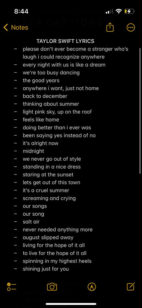 One Year Ago Picture Caption, Aesthetic Music Captions For Instagram, Music Bios For Instagram, Ig Captions After Not Posting, Class Of 2023 Captions, Cute Taylor Swift Captions, Music Quotes For Instagram Bio, Band Captions For Instagram, Taylor Swift Ig Captions Friends