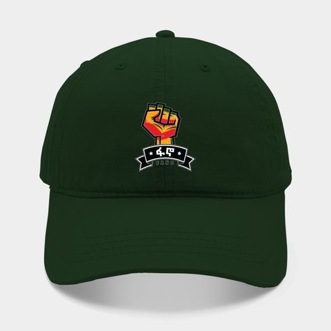 In support of the Fanos of Amhara, Ethiopia. -- Choose from our vast selection of Dad hats to match with your favorite design to make the perfect custom graphic Hat. Customize your color! For men and women. Cotton Twill Fabric, Ethiopia, Hat Designs, Dad Hats, Cotton Twill, The Selection, Men And Women, For Men, Hats