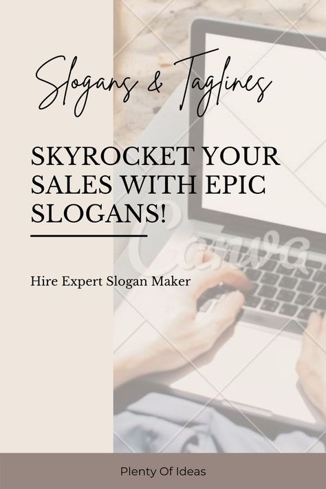 If you are looking for professional slogan maker, follow the link to get a perfect punch for your busienss. #sloganmaker #slogan #tagline #catchyslogans #catchyphrases #businessslogan #sloganforbrand #catchtagline Attention Grabbers, Business Slogans, Catchy Slogans, Catchy Phrases, Evernote, Catch Phrase, Business Names, Coaching, Marketing