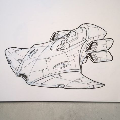 Bioship Concept Art, Space Ships Design Concept Art, Space Cruiser Concept Art, Simple Spaceship, Spaceships Concept Art, Drone Design Concept Art, Spaceship Concept Art, Spaceship Sketch, Spaceship Drawing