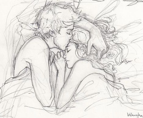 Drawing Poses Couple Sleeping, Size Difference Couple Art, Romance Artwork, Romantic Drawing, Couple Sketch, Couple Stuff, Cute Couple Drawings, Allegiant, Romantic Art