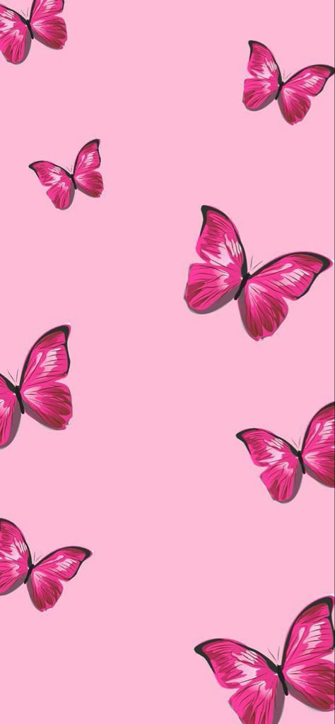 Victoria Secret Pink Wallpaper, Wallpaper Backgrounds Pink, Butterfly Wallpapers, Wallpaper Butterfly, Backgrounds Pink, Pink Glitter Wallpaper, Wallpaper Cartoon, Pink Flowers Wallpaper, Pink Wallpaper Girly