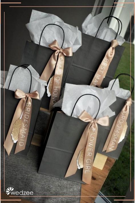 Chic Bridal Party, Bridal Party Gift Bag, Groomsmen Gift Bags, Wedding Party Gift Bags, Bridesmaid Gift Bags, Best Man Gift, Wedding Groomsmen, Wedding Party Gift, Party Gift Bags