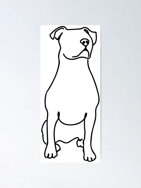 "Pitbull Sit Position One Line Art Print. Printable Black and White Modern Pittie Pet Doodle Wall Decor. Minimalist Dog Drawing Illustration" Poster for Sale by Namito | Redbubble Easy Pitbull Drawing, Pitbull Line Art, Pitbull Dog Drawing, Dog Drawing Black And White, Pitbull Outline, Dog Drawing Illustration, Pitbull Drawing, Dog Line Drawing, Black Pitbull