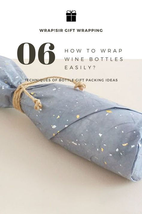 Wrapping Bottles Gift Ideas, Bottle Gift Wrapping Ideas, Bottle Wrapping Ideas, Wrapping Wine Bottles, Wrap A Wine Bottle, Wrap Wine Bottle, Wine Bottles Gift Wrap, Wine Gift Wrapping, Wine Bottle Packaging