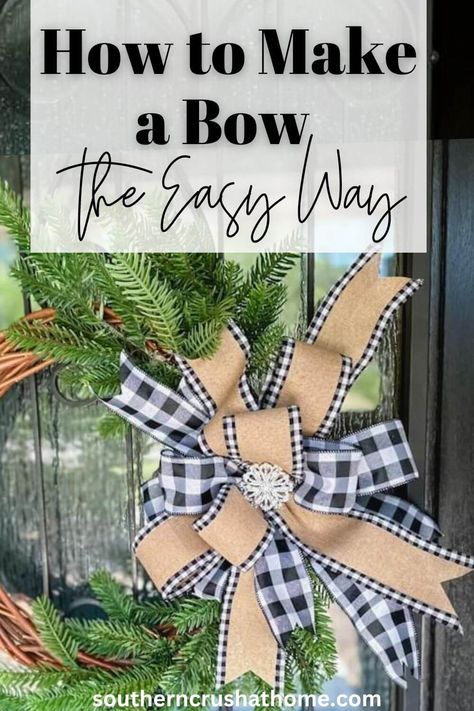 Diy Tulle Bow, Bow Maker Tutorial, Bow Maker Tool, Ez Bow Maker, Easy Bows, Making Bows For Wreaths, Gifting Business, Bow Making Tutorials, Diy Tulle