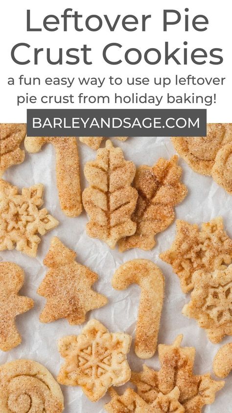 Pie Crust Leaves Diy, What To Do With Pie Crust Scraps, Cookies With Pie Crust, Meals With Pie Crust, Pie Crust Cookies Recipes, Pie Crust Desserts Easy, Things To Do With Pie Crust Dough, What To Do With Extra Pie Crust, Recipes With Premade Pie Crust