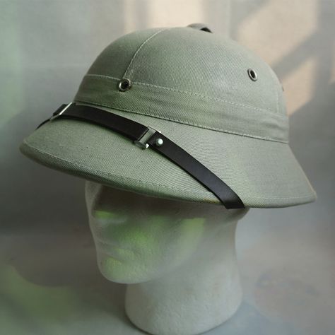 Gray Safari Pith Hat Jungle Hunter Army Explorer Helmet Cap Fancy Dress Costume Film Play Props Fabric Applique Diy, Explorer Hat, Film Fancy Dress, Pith Helmet, Play Props, Sew On Badges, Film Props, Army Hat, Safari Hat