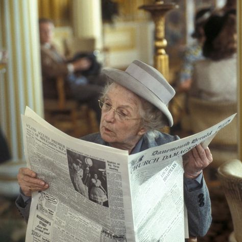 BritBox on Instagram: “Working hard or hardly working, Miss Marple?  #BritBox #MissMarple” Joan Hickson, Agatha Christie's Marple, Margaret Rutherford, Helen Hayes, Female Detective, Angela Lansbury, Miss Marple, Maggie Smith, Hercule Poirot