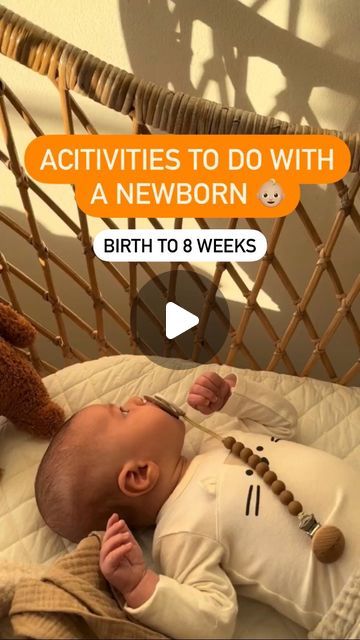 Activities For Newborns Infants, Newborn Playtime Activities, Things To Do With A Newborn Baby, New Born Baby Toys, Baby Entertainment Ideas, Activities With Newborns, Diy Snuggle Me, Newborn Activities Things To Do, Newborn Stimulation