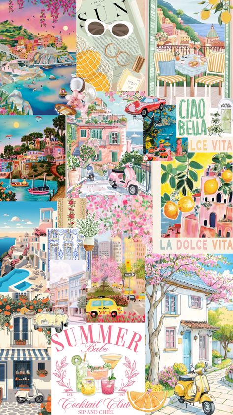 Postcards from Italy Sicily Italy Aesthetic, Postcards From Italy, Folk Magic, Italy Aesthetic, Vintage Cloth, Sicily Italy, Positano, Amalfi Coast, Amalfi