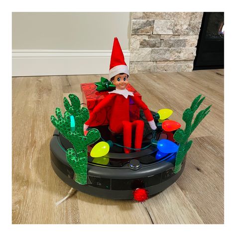 Elf On The Shelf Roomba, Rudolph The Red, Red Nose, On The Shelf, Elf On The Shelf, Cool Kids, Reindeer, Elf, Holiday Decor