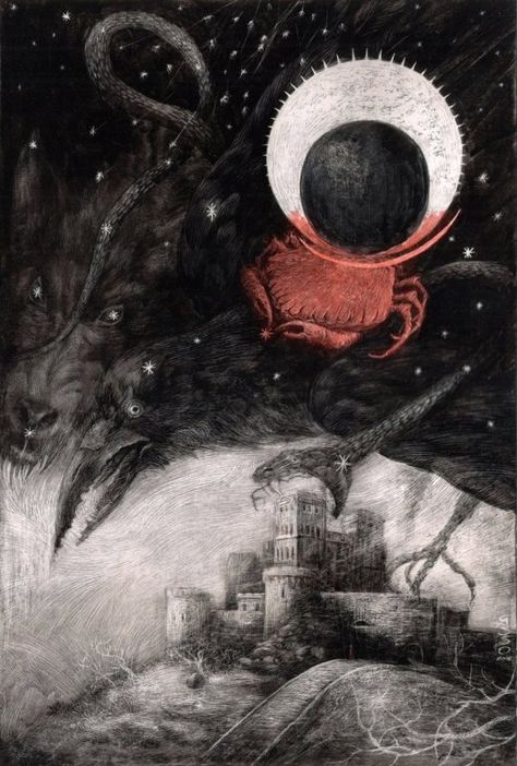 SANTIAGO CARUSO Emotive Drawing, Santiago Caruso, Arte Dark, Dream Dark, Dark Things, Dark Artwork, Occult Art, Phone Stuff, Visionary Art