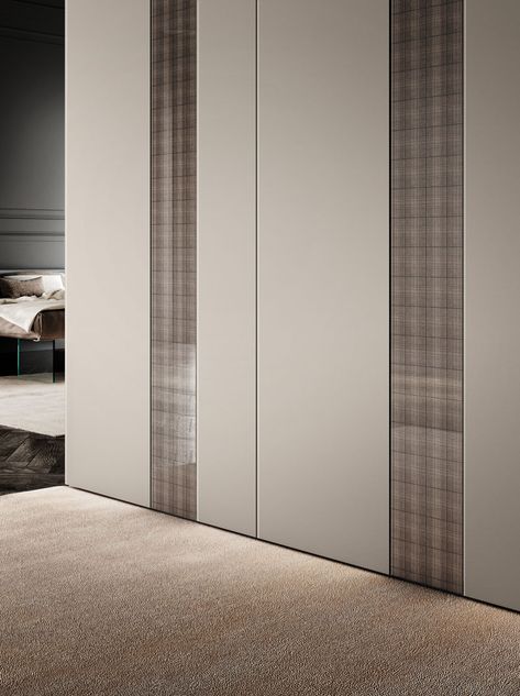 Sectional wardrobe N.O.W. QUICK N.O.W. Collection By Lago design Daniele Lago Openable Wardrobe Shutter Design, Wardrobe Shutter Design Modern, Wardrobe Shutter Design, Sliding Wardrobe Design, Shutter Design, Glass Wardrobe, Sliding Shutters, Dubai Houses, Shutter Designs