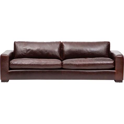 What's New – High Fashion Home Chocolate Brown Leather Sofa Living Room, Full Grain Leather Sofa, Brown Leather Sofa Living Room, Dark Brown Leather Sofa, Dark Sofa, Contemporary Couches, Leather Sofa Living Room, Sofa Ideas, Brown Leather Sofa