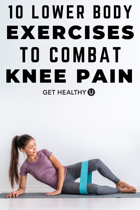 Knee Strengthening Exercises Gym, Lower Body Exercises For Bad Knees, Glute Rehab Exercises, Quad Exercises For Bad Knees Strength Training, Exercises To Help Strengthen Knees, Quad And Glute Exercises, Glut Strengthening Exercises, Knee And Ankle Strengthening Exercises, How To Strengthen Thigh Muscles