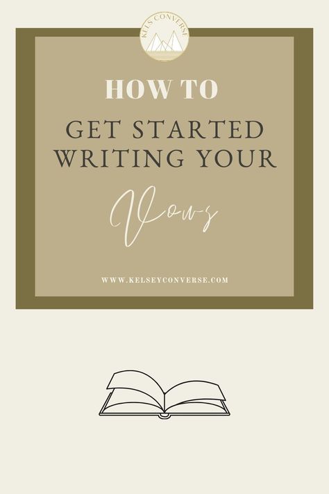 Personal wedding vows are a great way to make your ceremony more unique and special. But they can be hard to write. Here's some tips of how to write amazing wedding vows. How To Start Vows, How To Write Vows To Wife, How To Start Your Vows, Vow Writing Template, How To Write Vows To Husband Template, Vow Template Writing Your Own, How To Write Your Own Wedding Vows, How To Write Wedding Vows, How To Write Vows