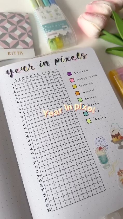 #bujo_page_ideas, #year_in_pixels, #2024_planner, #bullet_journal_diy, #grammar_worksheets, #interesting_ideas, #page_ideas, #daily_planner_template, #yearly_planner Good Notes Daily Planner, Bujo Page Ideas, Daily Planner Notepad, Year In Pixels, Bullet Journal Set Up, Bullet Journal Ideas Templates, 2024 Planner, Bullet Journal Diy, Planner Notepad