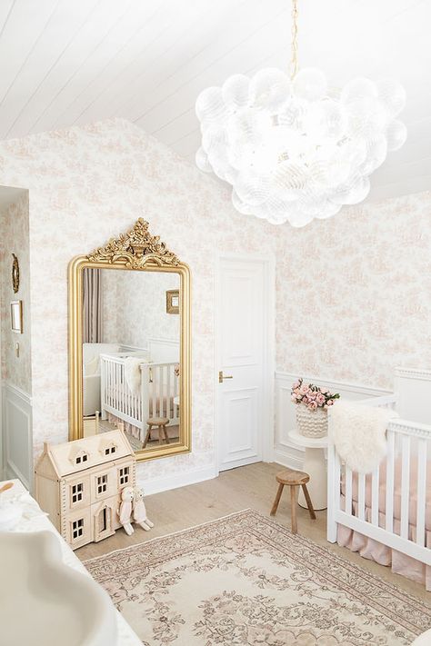 Amalia's Nursery Refresh | Nabela Noor Home Girly Girl Things, Nabela Noor Home, Nabela Noor, Girly Nursery, Toddler Girl Room, Nursery Room Design, Girl Nursery Room