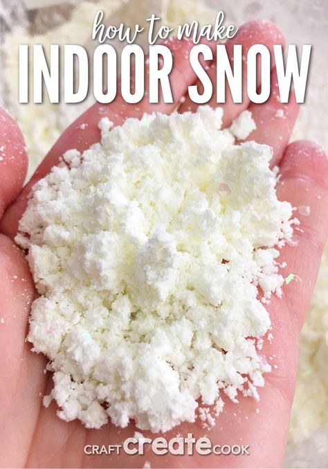 Assisted Living Crafts, Ideas Crafts Diy, Grandkid Crafts, Indoor Snow, Snow Recipe, Snow Crafts, Toddler Games, Preschool Winter, Winter Activities Preschool