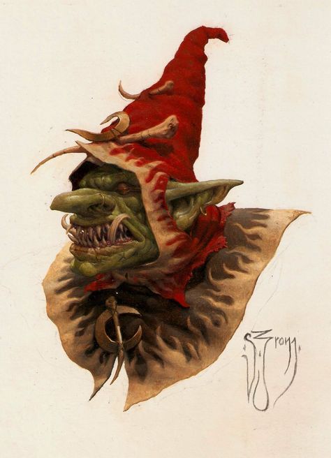 Night Goblin, Box Artwork, Warhammer Fantasy Roleplay, Goblin Art, Lotr Art, Warhammer Art, Warhammer 40k Artwork, Fantasy Races, Magical Art