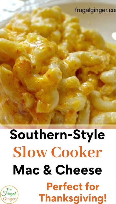 Slow Cooker Macaroni And Cheese Recipe, Slow Cooker Macaroni And Cheese, Slow Cooker Mac Cheese, Slow Cooker Macaroni, Crockpot Mac N Cheese Recipe, Slow Cooker Mac And Cheese, Best Mac N Cheese Recipe, Crockpot Mac And Cheese, Southern Thanksgiving