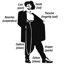 Zoot Suiters, Pachuco Style, Gangster Suit, Married To The Game, Spanish Slang, Mexico Wallpaper, Bobby Socks, Andre Courreges, Tex Avery