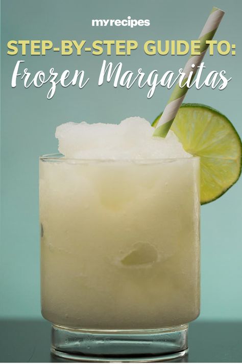 How to Make the Best Frozen Margaritas of Your Life | "THE BEST! Have you ever wondered how to make a restaurant-quality frozen margarita in the comfort of your own kitchen? You’ve come to the right place. Here’s what you need to know!" #howto #tips #recipes #margaritas #cocktailrecipes #margaritarecipes #frozenmargaritas #kitchenhacks #mexicanrecipes Blended Margarita Recipe, Lime Margarita Recipe, Easy Margarita Recipe, Best Margarita Recipe, Homemade Margaritas, Frozen Limeade, Flavored Margaritas, Frozen Margarita, Easy Margarita