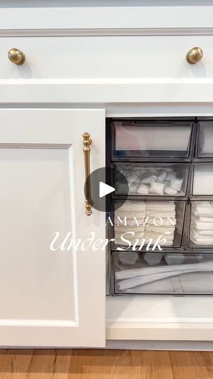 Amazon Kitchen Storage, Under Sink Organization Kitchen Diy, Under Kitchen Cabinet Organization, Under Kitchen Sink Organization Ideas, Undersink Organizing Kitchen Ideas, Small Kitchen Organization Cabinets, Under Kitchen Cabinet Storage, How To Organize Kitchen Cabinets, Organizing Under Kitchen Sink