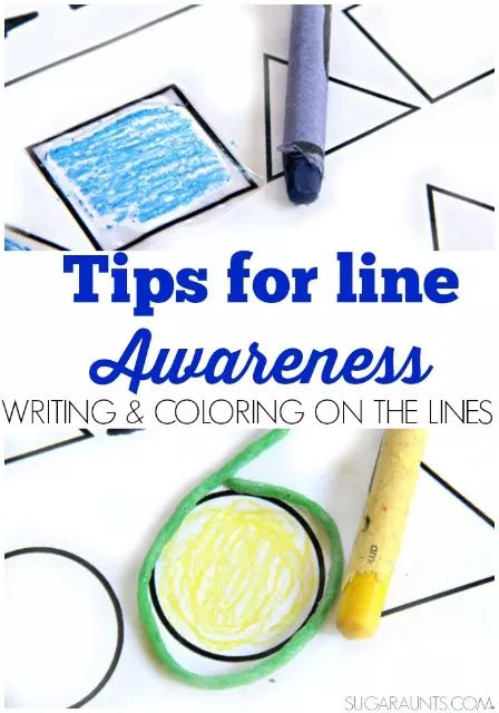 Easy Tips to Help Kids Write On the Lines - The OT Toolbox Color In The Lines Activity, Handwriting Activities 1st Grade, Back To School Occupational Therapy Activities, Occupational Therapy For Kids, Sloppy Handwriting, School Based Therapy, Occupational Therapy Kids, Handwriting Activities, Occupational Therapy Activities