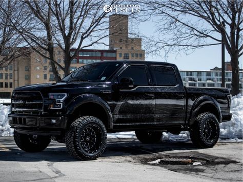 Ford F150 Lifted, Ford Super Duty Trucks, Nitto Ridge Grappler, Custom Motorcycles Bobber, Goodyear Wrangler, Ford Trucks F150, Ranger Truck, Super Duty Trucks, Black Truck