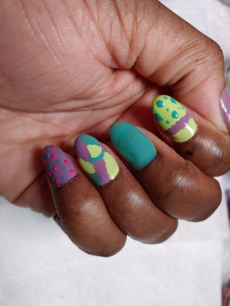 Easter Nail, Easter Nail Art, Easter Nails, Easter Colors, Easy Nail Art, Simple Nails, Nail Art, Easter, Nails