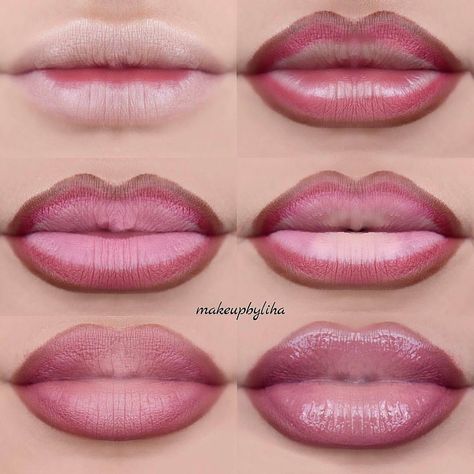 Makeup Tutorial Videos (@makeuptutorialsx0x) on Instagram: “make your lips look plumpier with the ice cream layer look By @makeupbyliha start with a dark�…” Apply Lipstick, Drag Make-up, Flot Makeup, Lip Tutorial, Lipstick Tutorial, Lip Makeup Tutorial, Ombre Lips, Face Beat, Pinterest Makeup