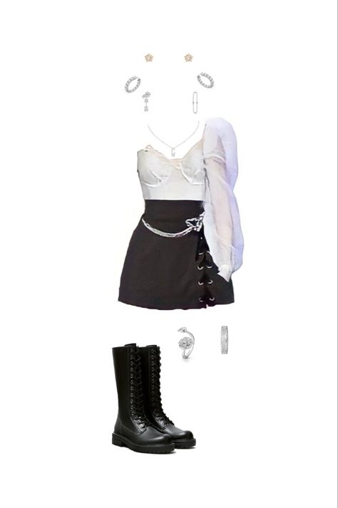 Kpop Stage Outfit Korean Idol Outfit Stage, Kpop Stage Outfits Polyvore, Outfit Inspo Kpop, Stage Outfits Ideas Singer, Kpop Performance Outfit, K Pop Soloist, Group Shifting, Kpop Soloist, Kpop Shifting