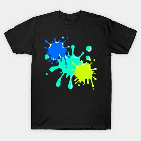 SPLATTED 6 - Paint Splatter Design - T-Shirt | TeePublic Paint Splatter Shirt, Paintball Marker, T Shirt Painting, 10th Birthday, Tshirt Design, Paint Splatter, Online Stores, Kids Magnets, Shirt Ideas