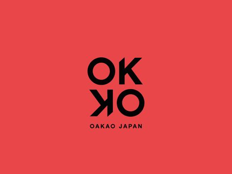 Day 7 - Fashion brand logo #dailylogochallengeUsing the given brand name 'Oakao'. I first thought it the name sounded Japanese so I went for a Japanese inspired style. Then I abbreviated it to O.... Logo Design Japanese, Japanese Branding, Geometric Alphabet, Fashion Brand Logo, Lettermark Logos, Minimalist Japanese, Japanese Logo, Fashion Logo Branding, Simple Signs