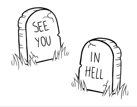 Grave Stone Flash Tattoo, Grave Tattoo Flash, Funny Emo Tattoos, Grave Tattoo Simple, Cute Tombstone Drawing, Gravestone Tattoo Simple, Headstone Tattoo Design, Simple Zombie Tattoo, Tattoo Design Drawings Unique Simple